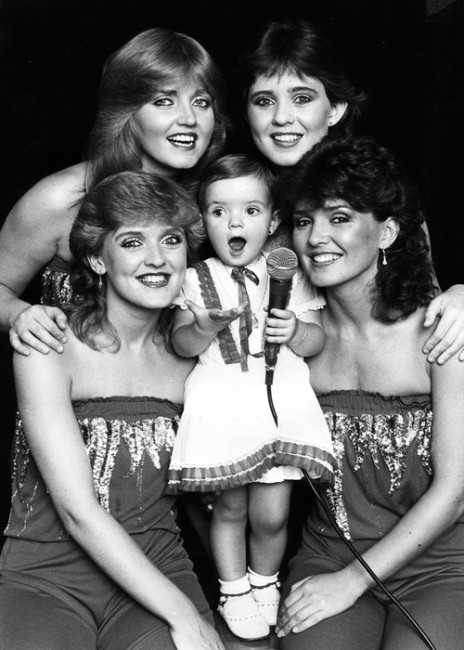 The Nolan Sisters with their niece , Amy.jpg